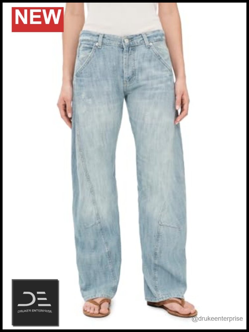 Free People Highland Low Rise Bowed Jeans Denim Women's Relaxed Straight Leg